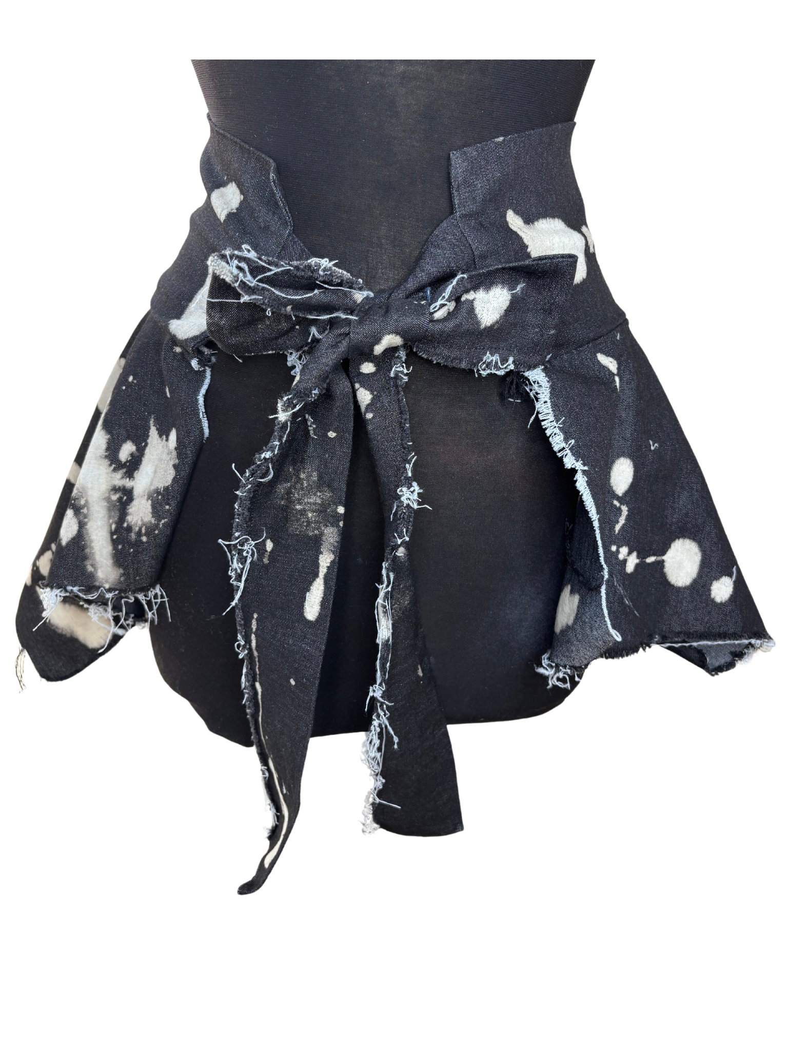 Kim Denim Peplum Belt