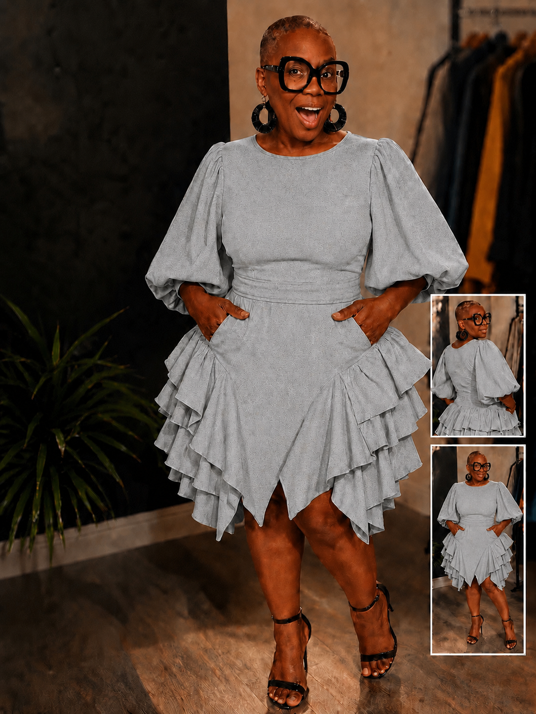 Betty Boop Kangaroo Skirt Set