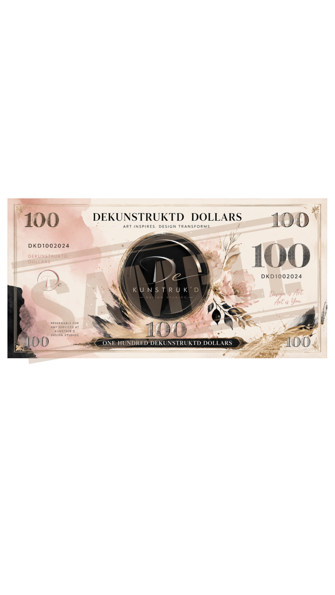 DeKunstrukt’d Dollars