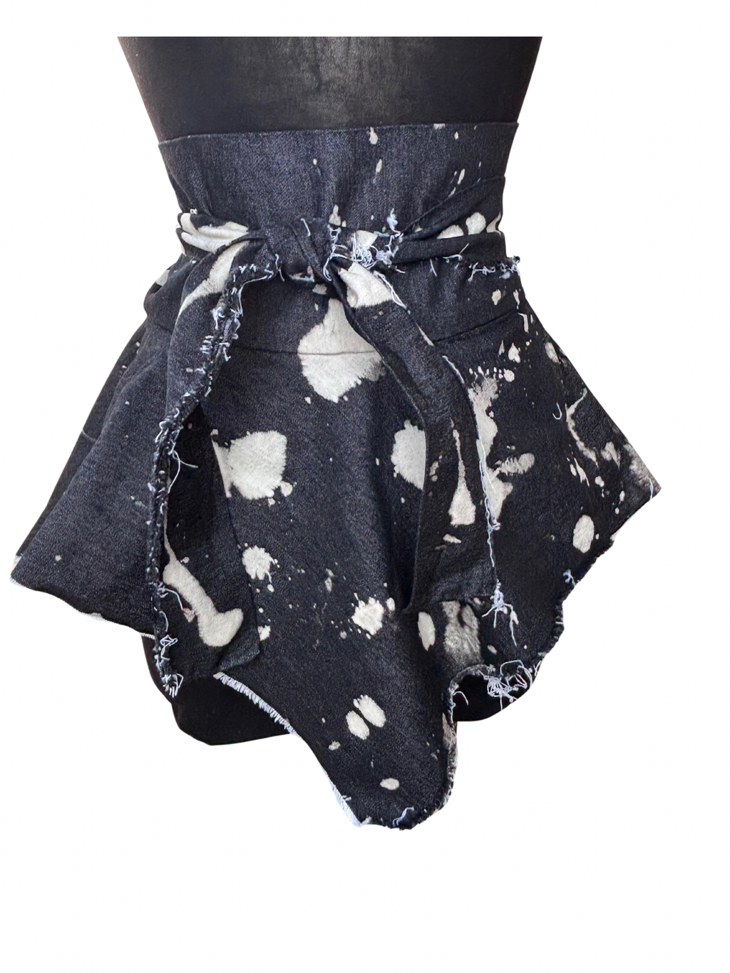 Kim Denim Peplum Belt