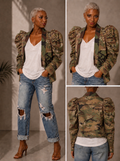 Iris Mix Camo Jacket